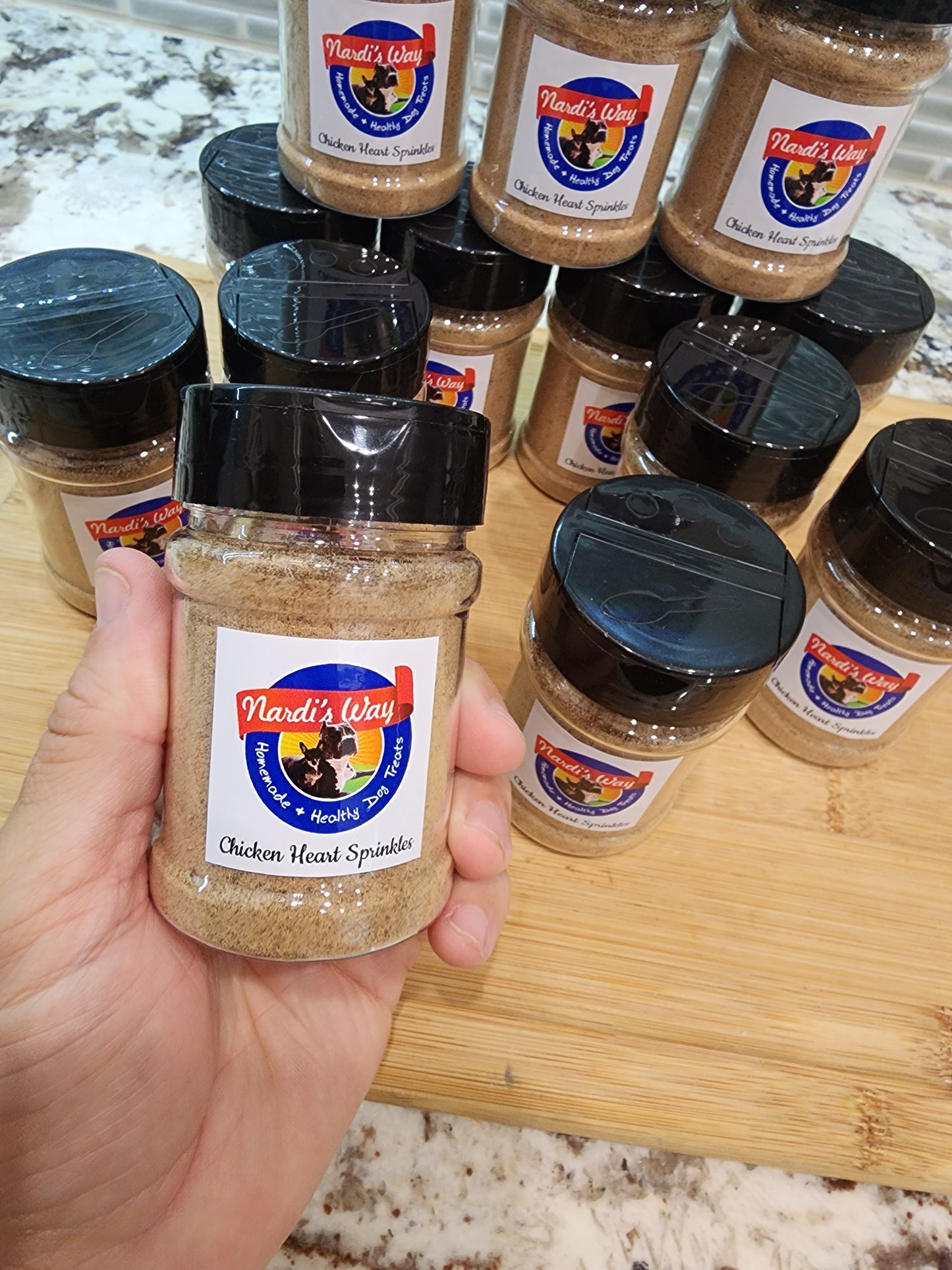 Chicken Hearts Food Topper Sprinkles