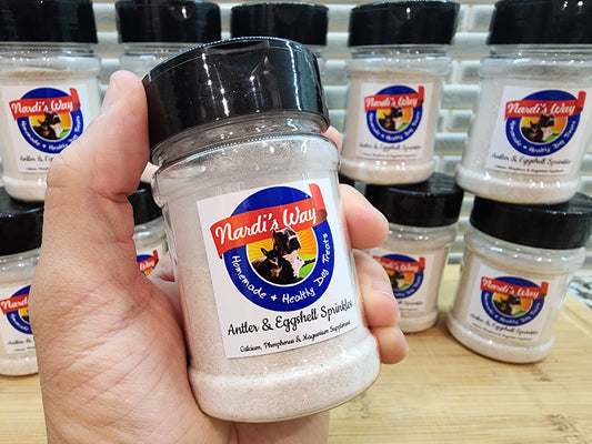 Elk Antler , Deer Antler & Eggshell Food Topper Sprinkles