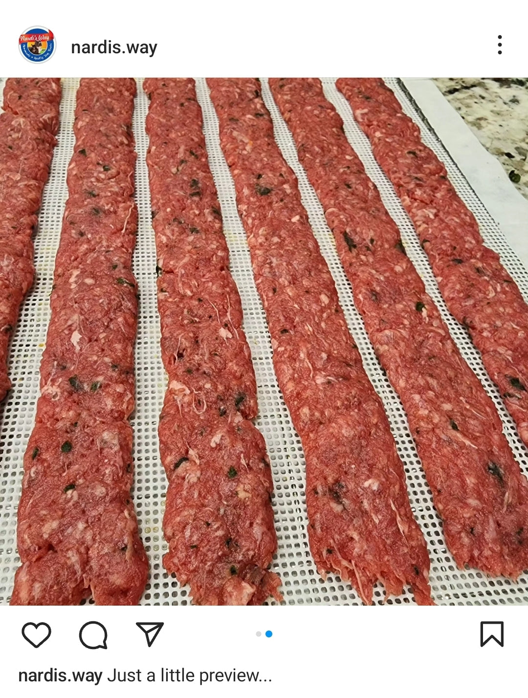 Beef strips with Organic Basil