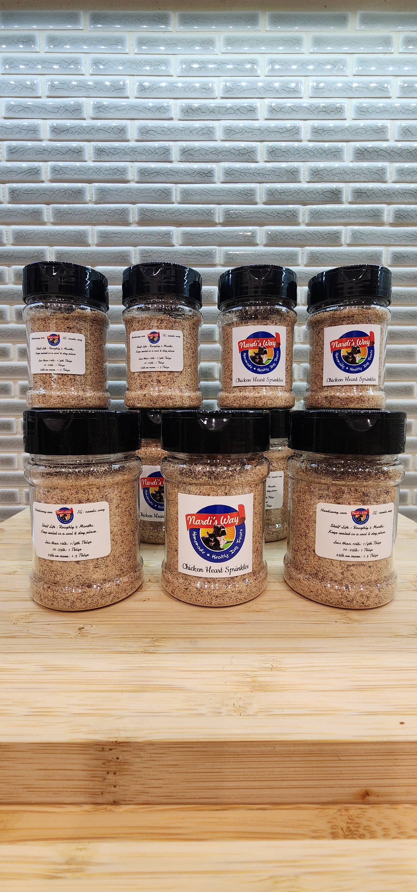 Chicken Hearts Food Topper Sprinkles